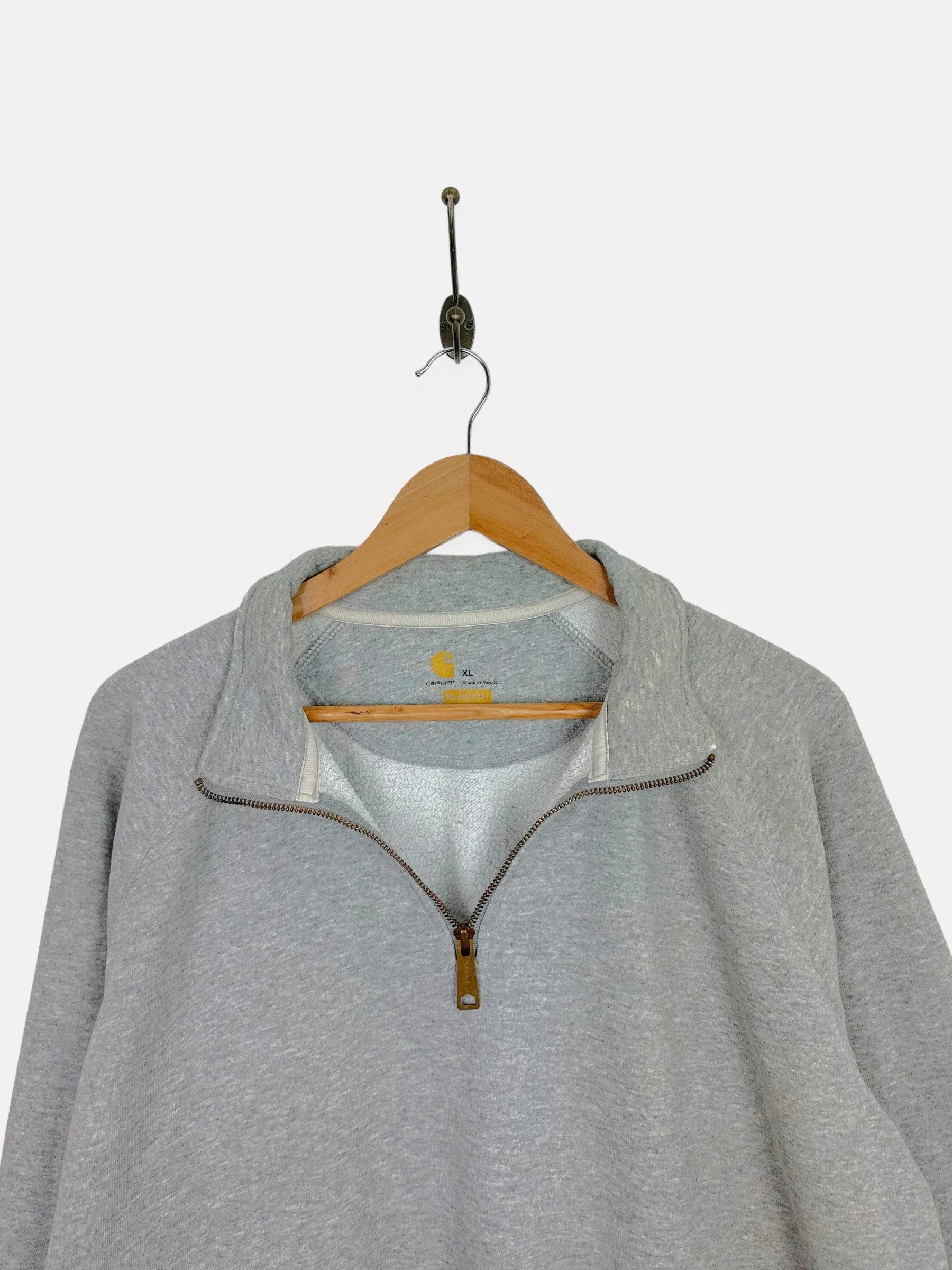 90's Carhartt Vintage Quarterzip Sweatshirt Size L