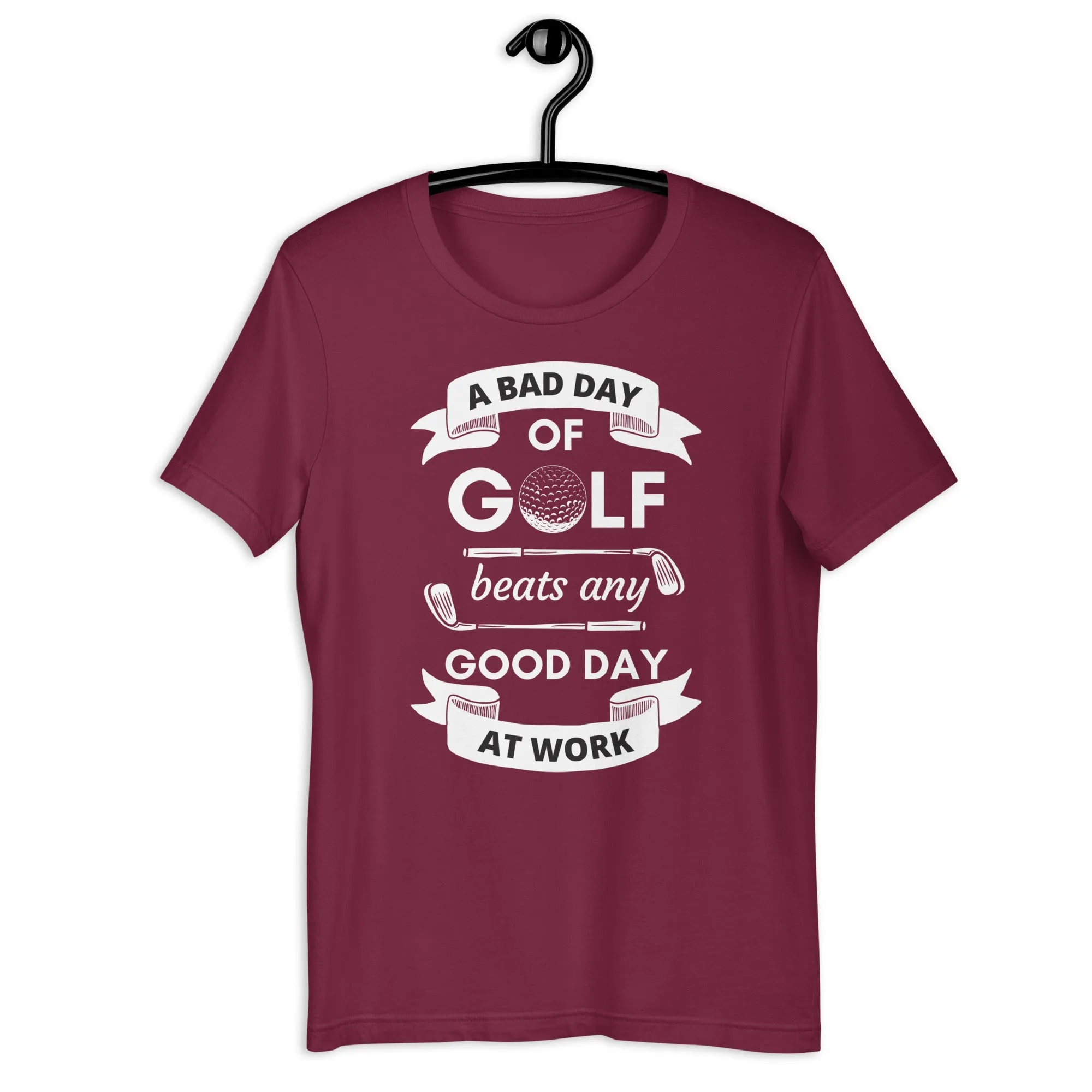A Bad day at golf Unisex t-shirt