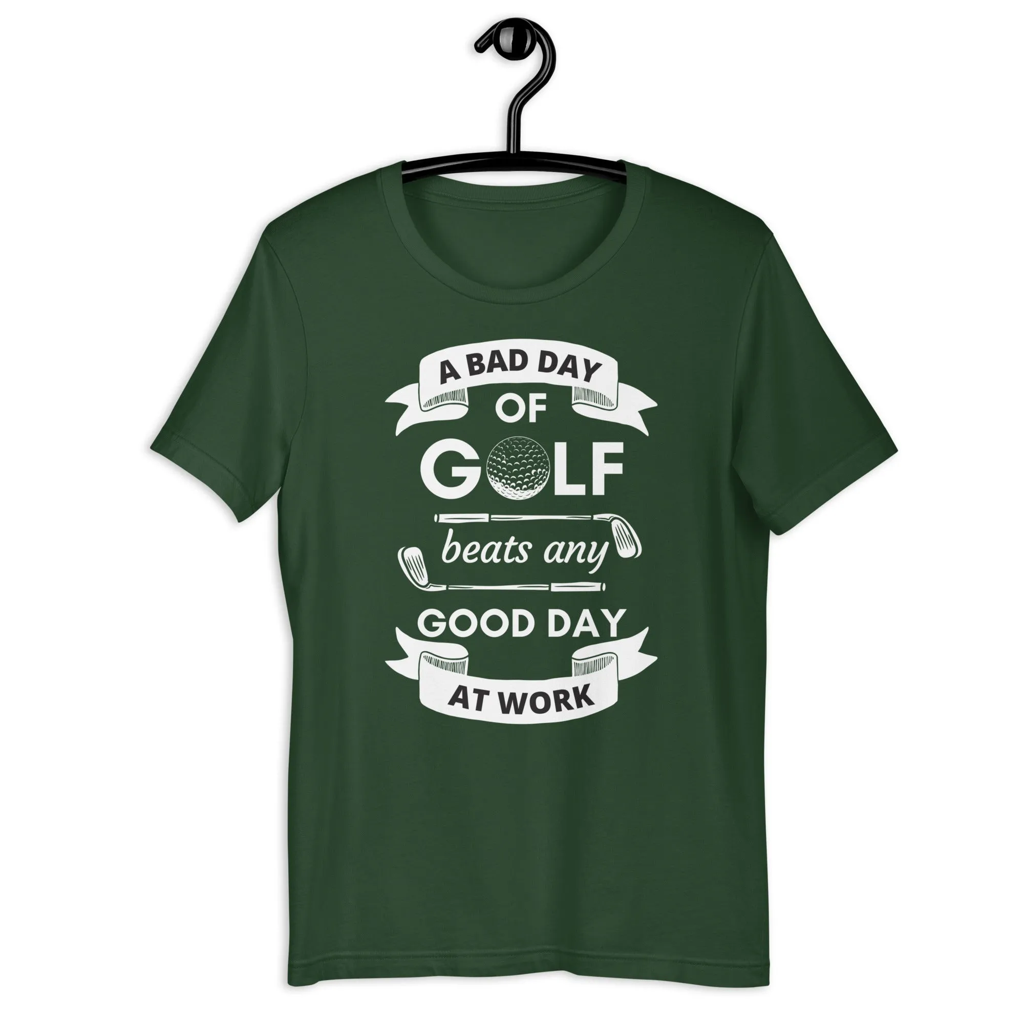 A Bad day at golf Unisex t-shirt