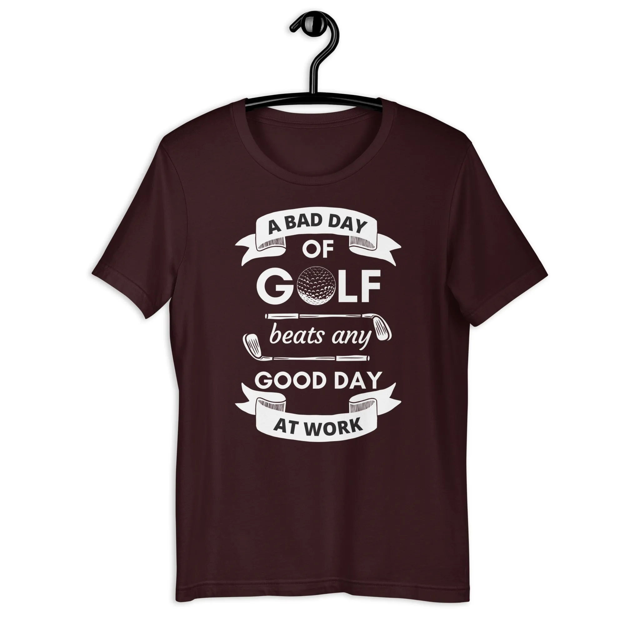 A Bad day at golf Unisex t-shirt