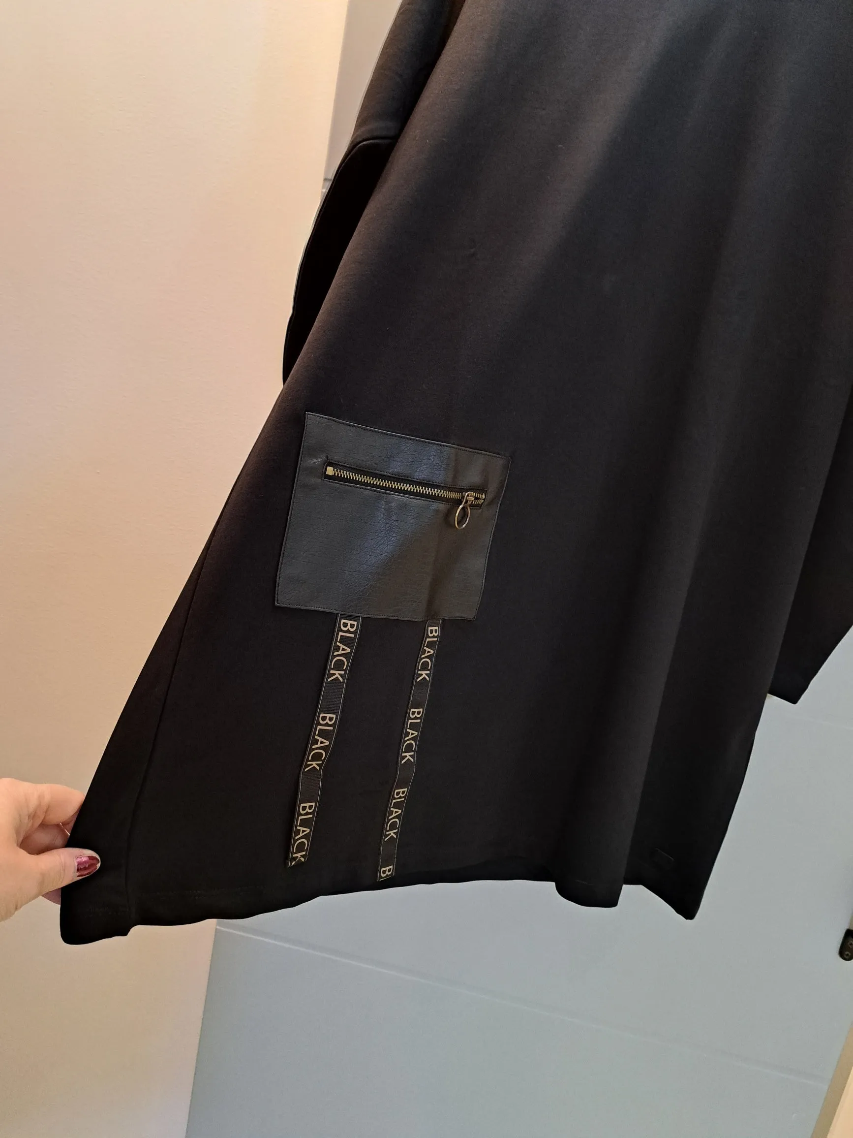 A line jersey tunic dress