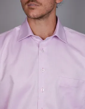 Abelard - Long Sleeve Business Shirt - Pink