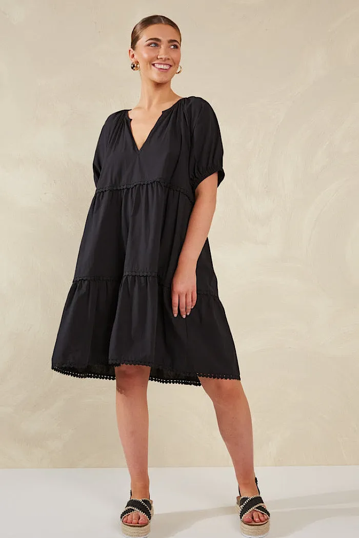 ADELFIA DRESS - DOMINO