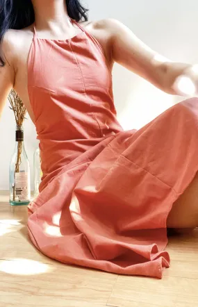 Angelina Halter Maxi Dress