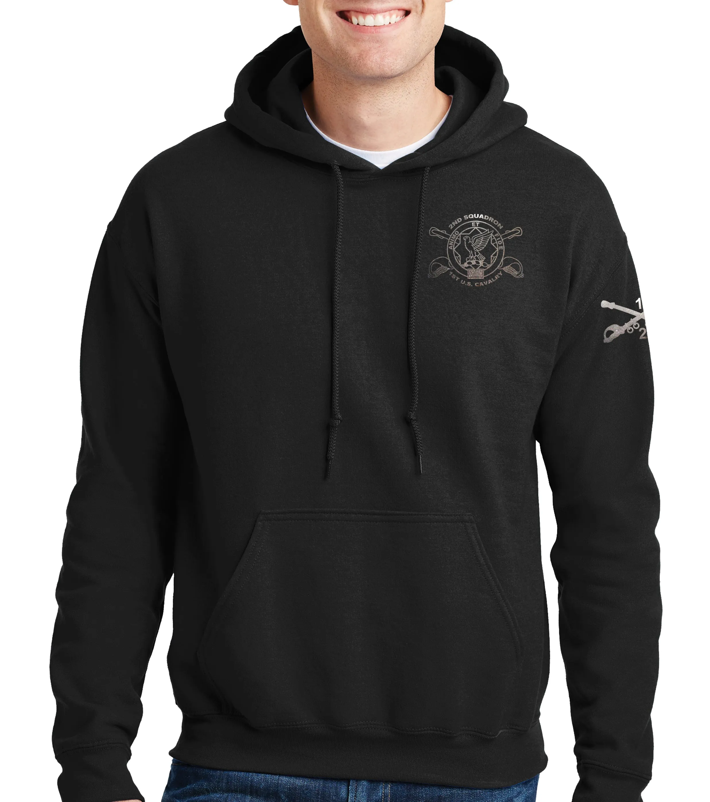 B Co Black on Black Hoodie Sweatshirt. This sweatshirt is NOT approved for PT.