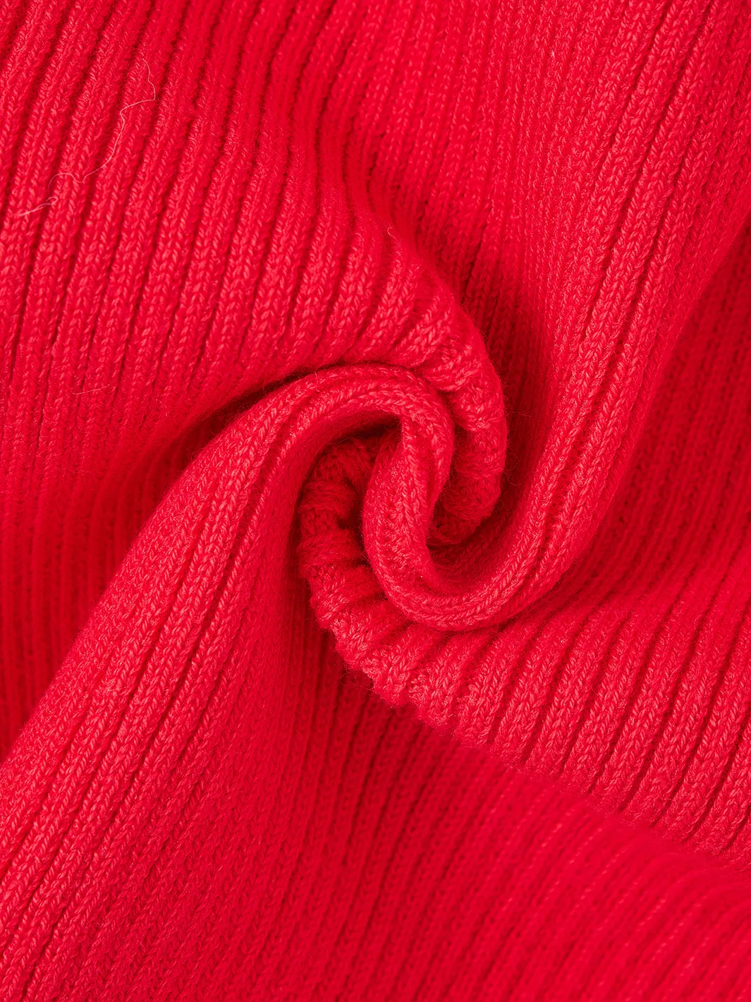 Baby Blazer Crop Length Sweater - Cherry Coral