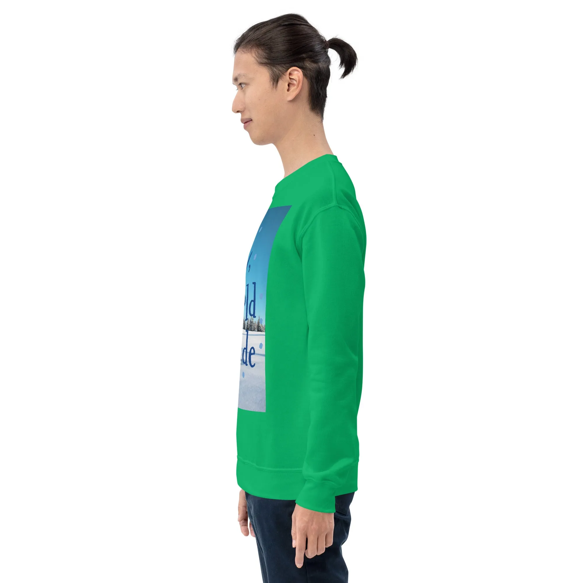 Baby It's Cold Outside Christmas Sweatshirt (Glamourange Christmas Sweatshirt Men)