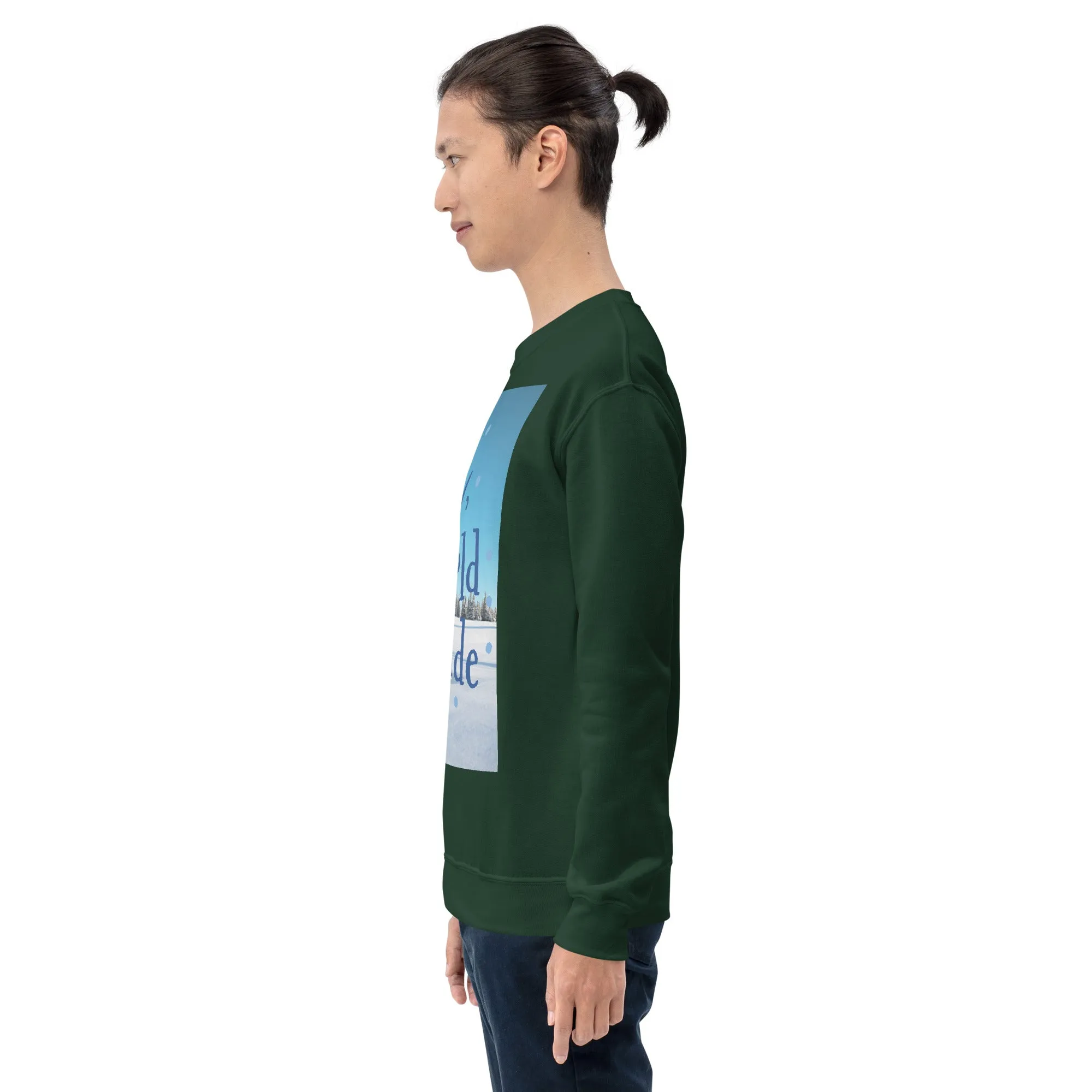 Baby It's Cold Outside Christmas Sweatshirt (Glamourange Christmas Sweatshirt Men)