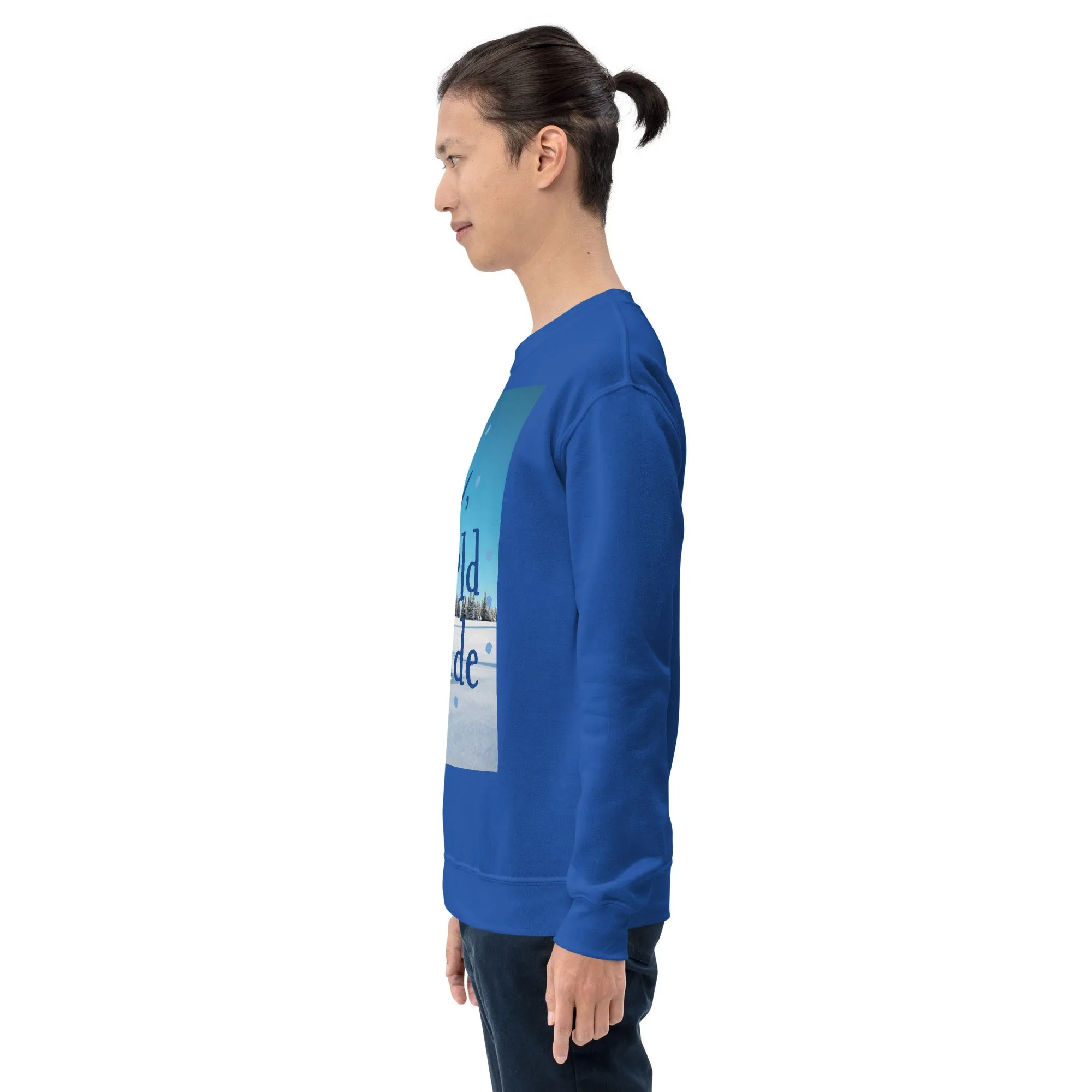 Baby It's Cold Outside Christmas Sweatshirt (Glamourange Christmas Sweatshirt Men)