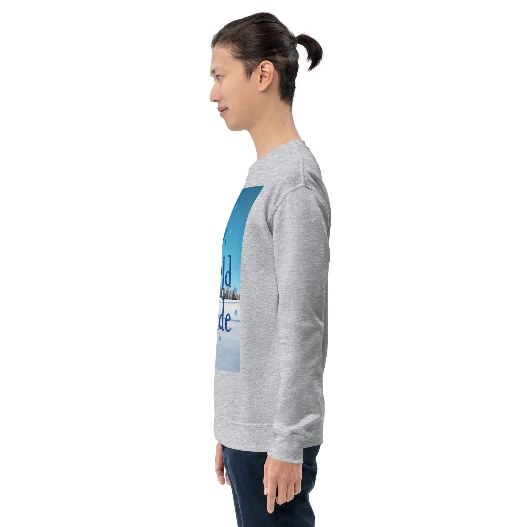 Baby It's Cold Outside Christmas Sweatshirt (Glamourange Christmas Sweatshirt Men)