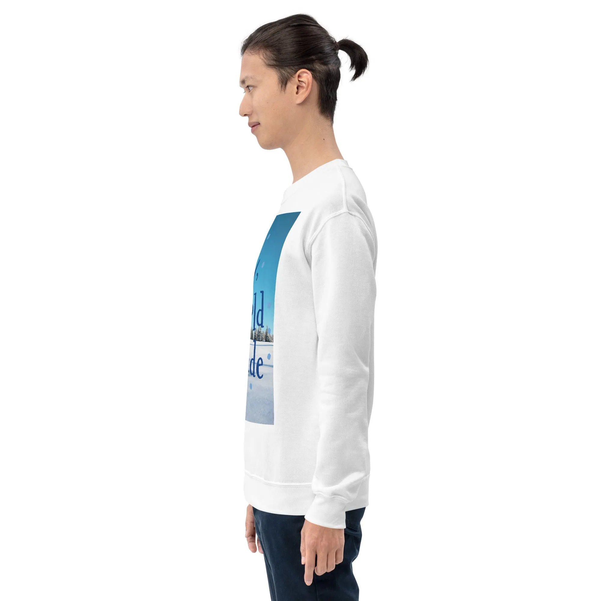 Baby It's Cold Outside Christmas Sweatshirt (Glamourange Christmas Sweatshirt Men)