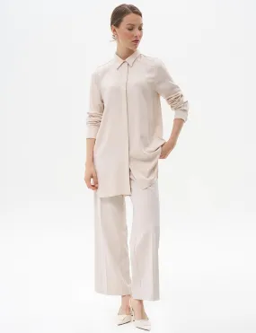 Basic Tunic with Hidden Placket Stone