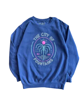 BELLBOY | KC FOUNTAIN SWEATSHIRT - NAVY