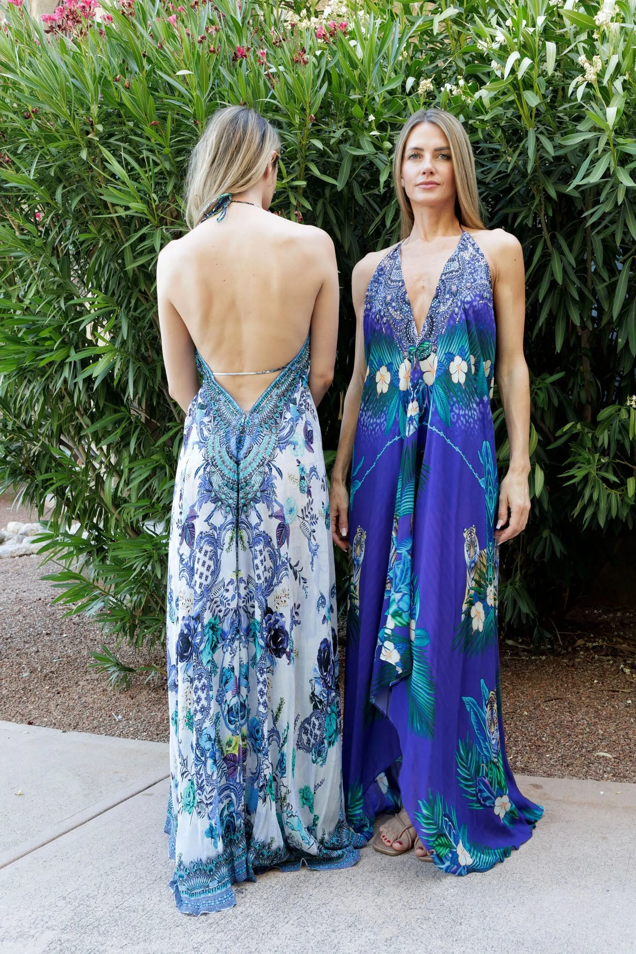 Blue Designer Summer Dress