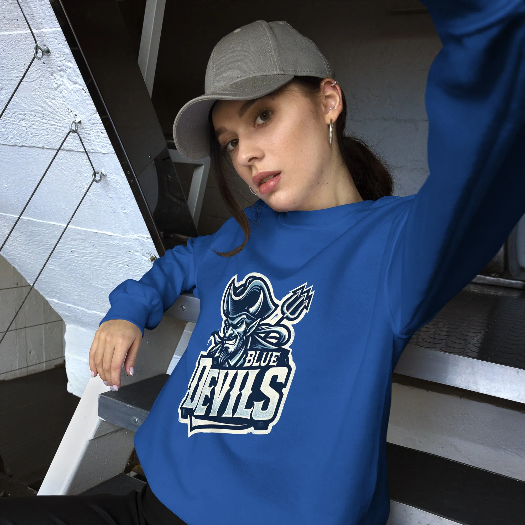 Blue Devils Vintage Unisex Sweatshirt