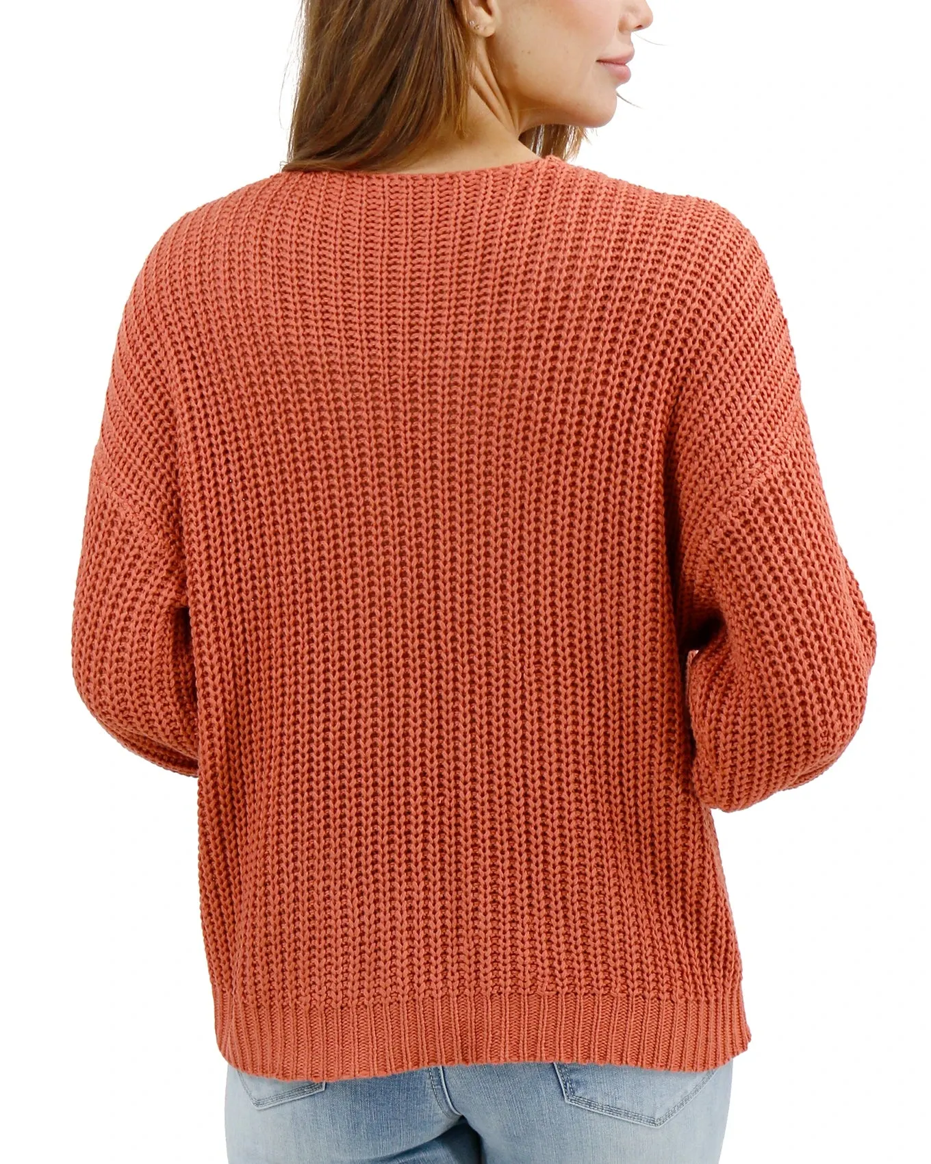 Boyfriend Slouchy Ginger Spice Knit Sweater