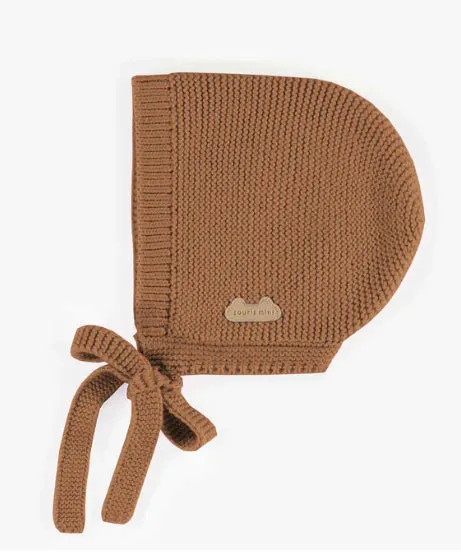Brown Knit Hat