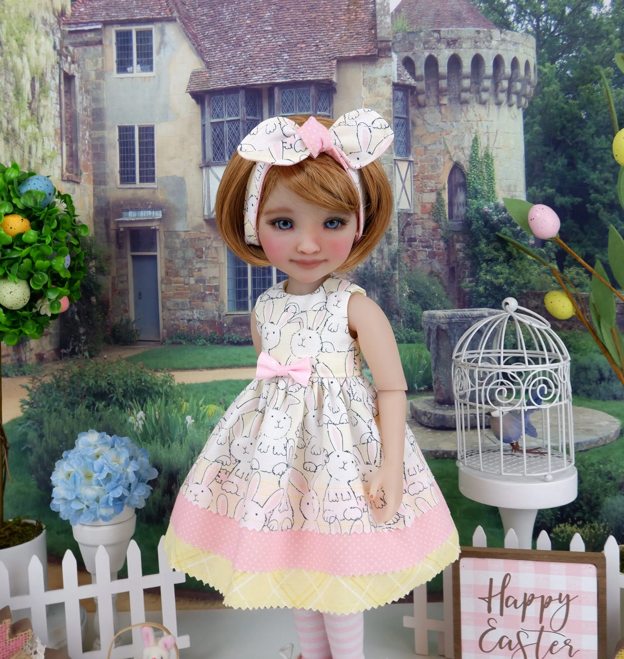 Bunny Foo Foo - dress with boots for Ruby Red Fashion Friends doll