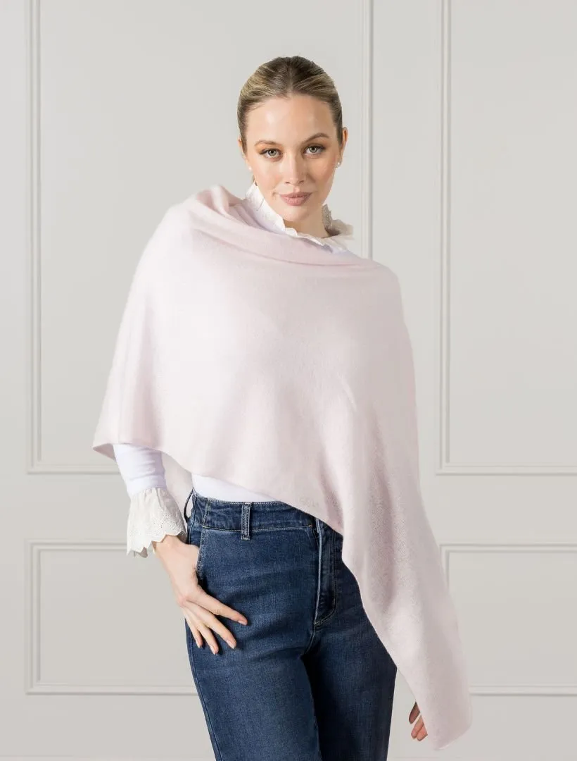 Cashmere Ponchette Parfait Pink