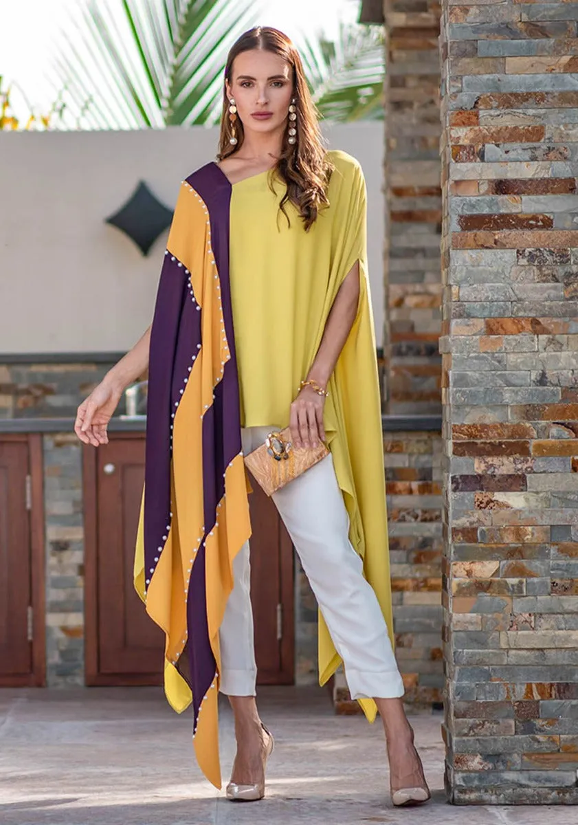 Cherry Blossom - Yellow Tunic