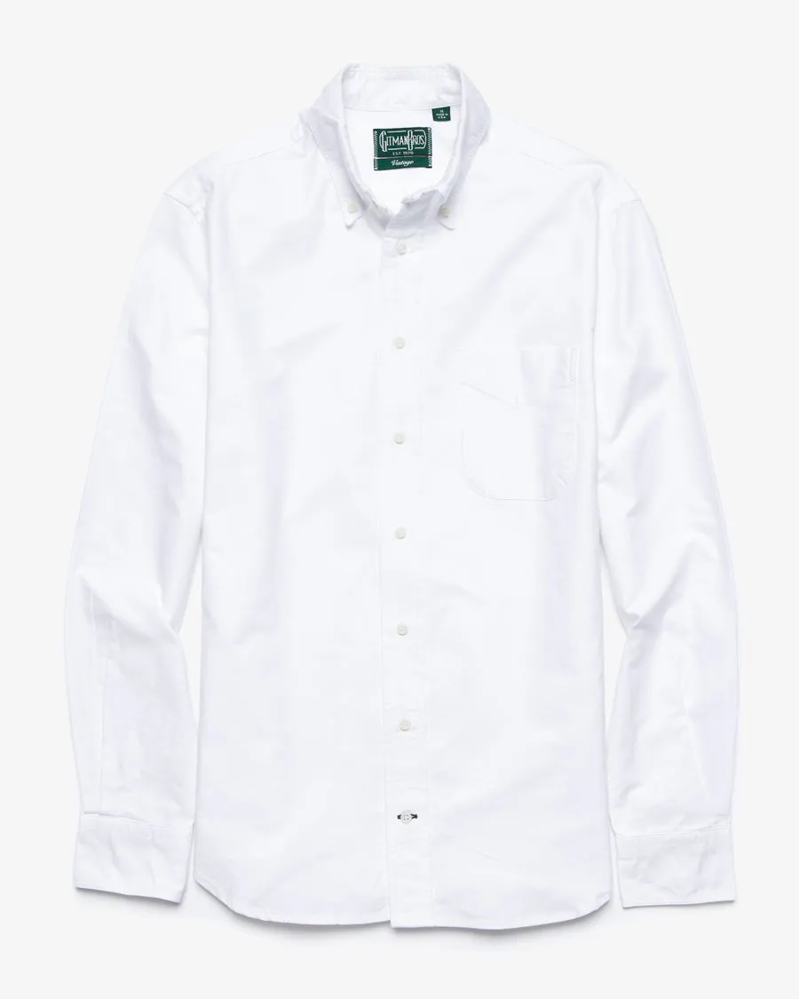 CLASSIC OXFORD BUTTON DOWN WHITE