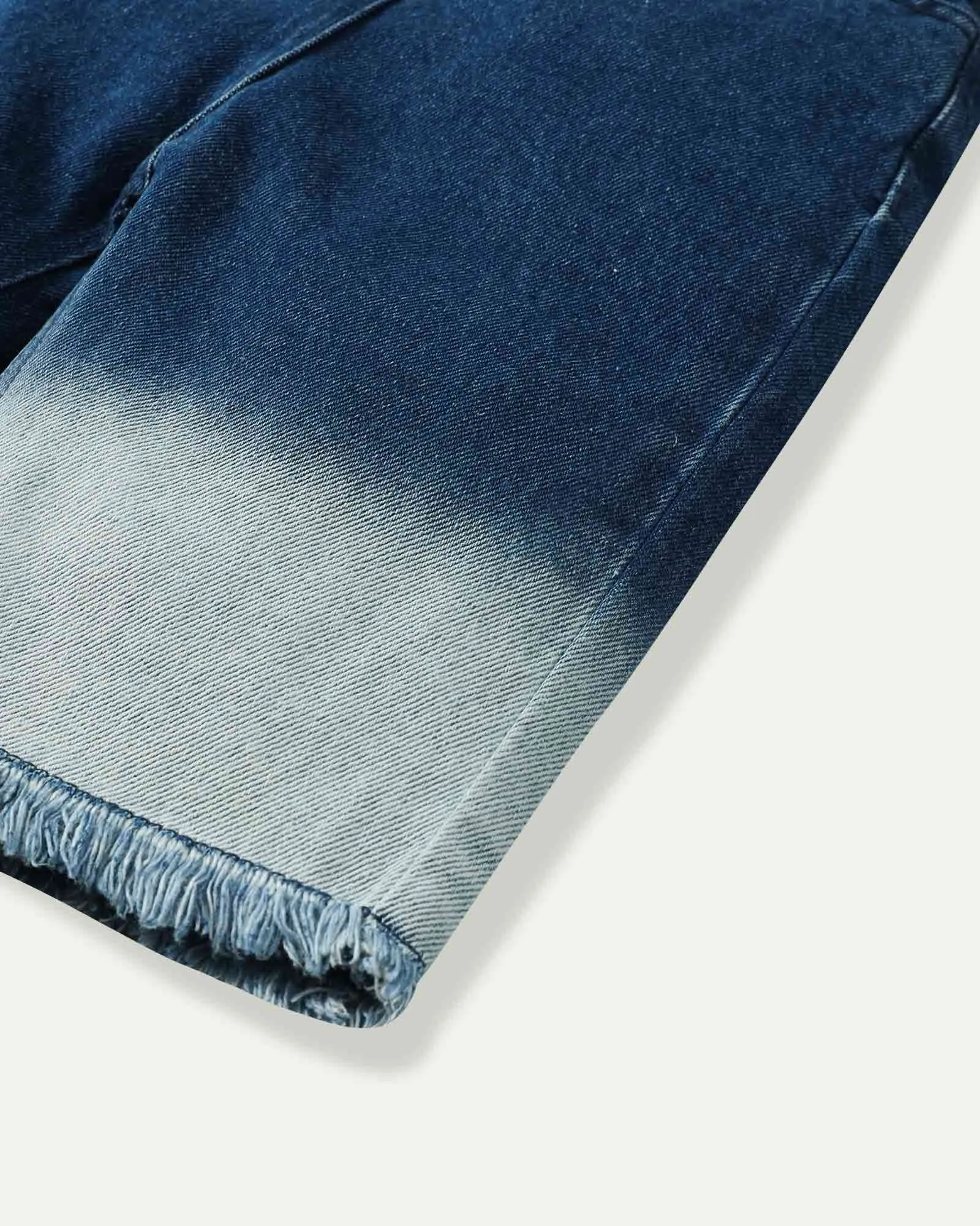 Cropped Culotte Jeans