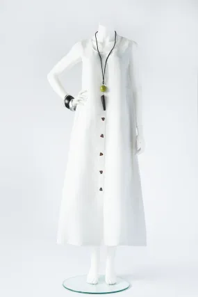 Delphine Dress in Ecru Limon