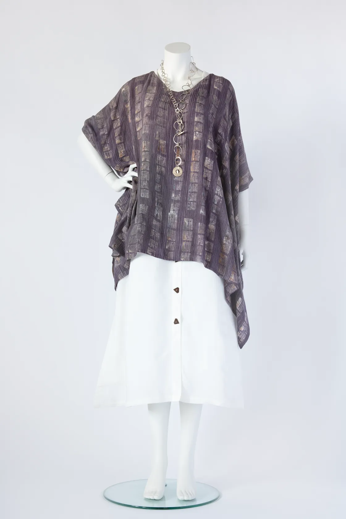 Delphine Dress in Ecru Limon