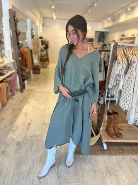 Elia Linen Oversized Tunic