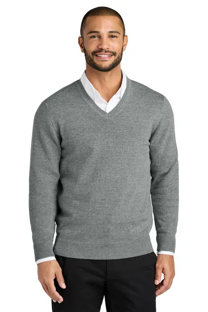 EMBROIDERED - SW2850 - Port Authority® Easy Care V-Neck Sweater