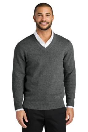 EMBROIDERED - SW2850 - Port Authority® Easy Care V-Neck Sweater
