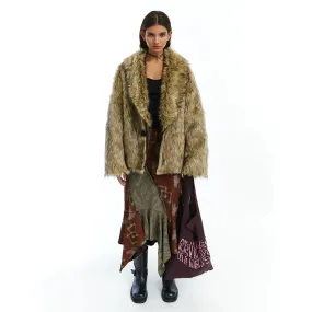 Faux Fur Coat