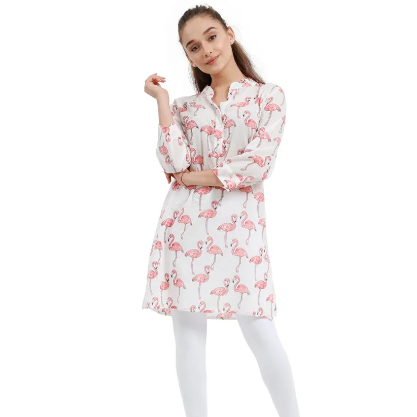 Flamingo Fuschia Tunic