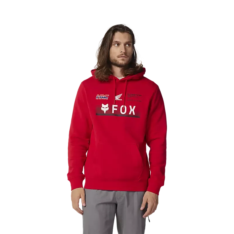 Fox Men’s X Honda Fleece Po Flame Red