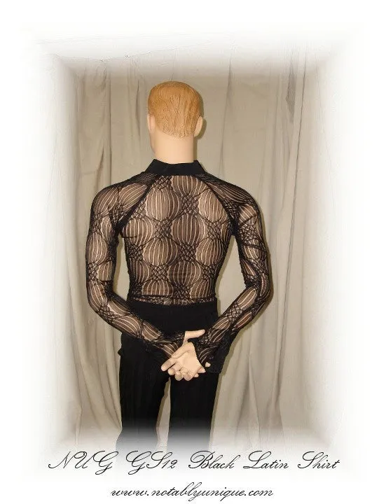 GS12 - 9 Black Latin Shirt