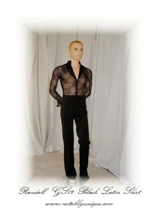 GS12 - 9 Black Latin Shirt