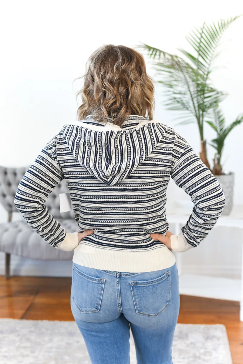 Hadley Striped Hoodie Pullover