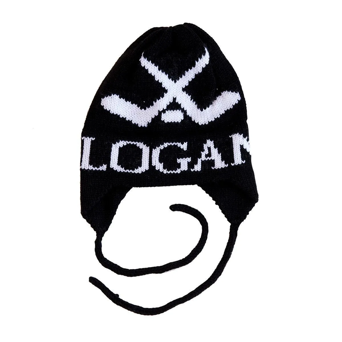 Hockey Personalized Knit Hat