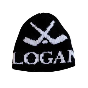 Hockey Personalized Knit Hat