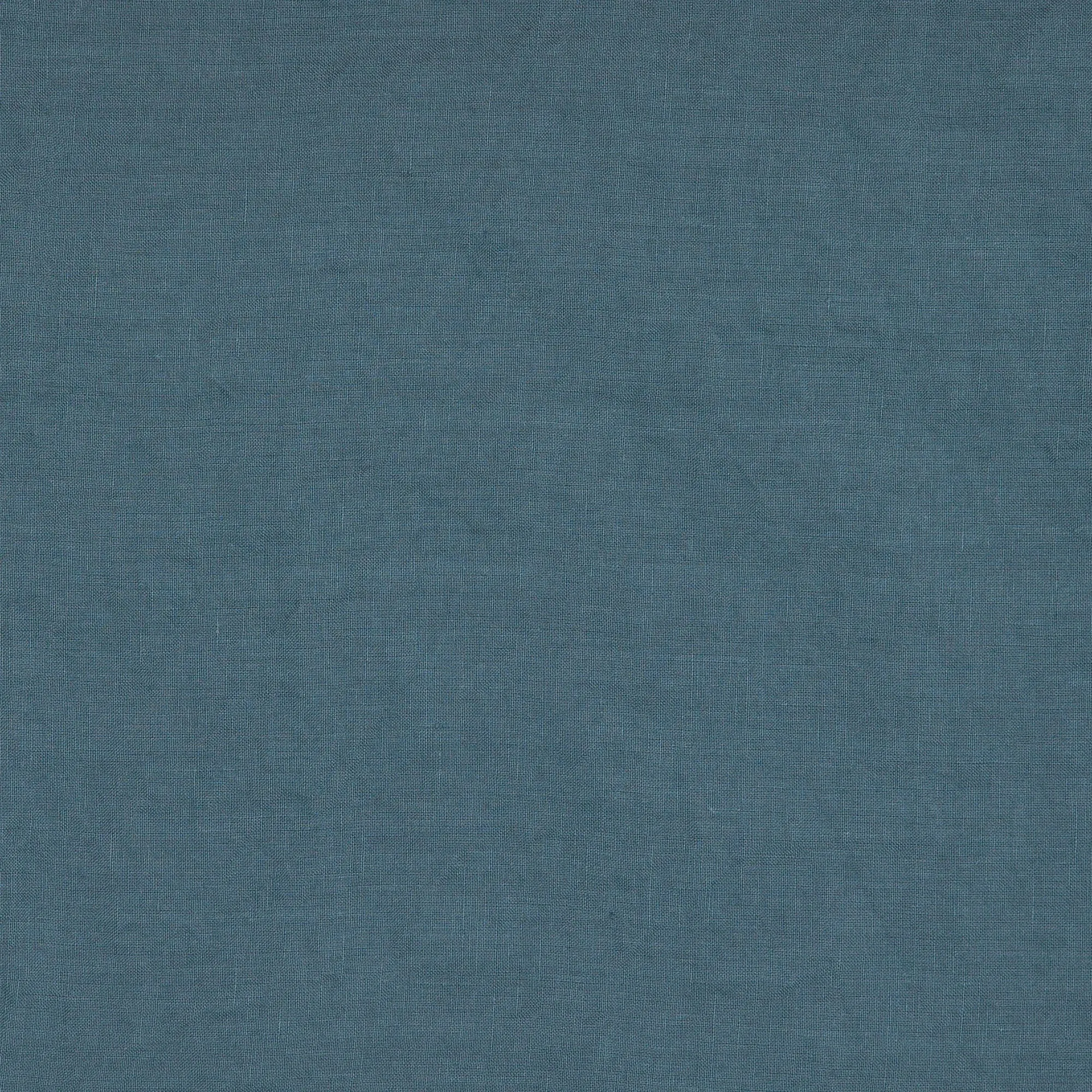 Linen nightdress with spaghetti straps “Maida” (French Blue)