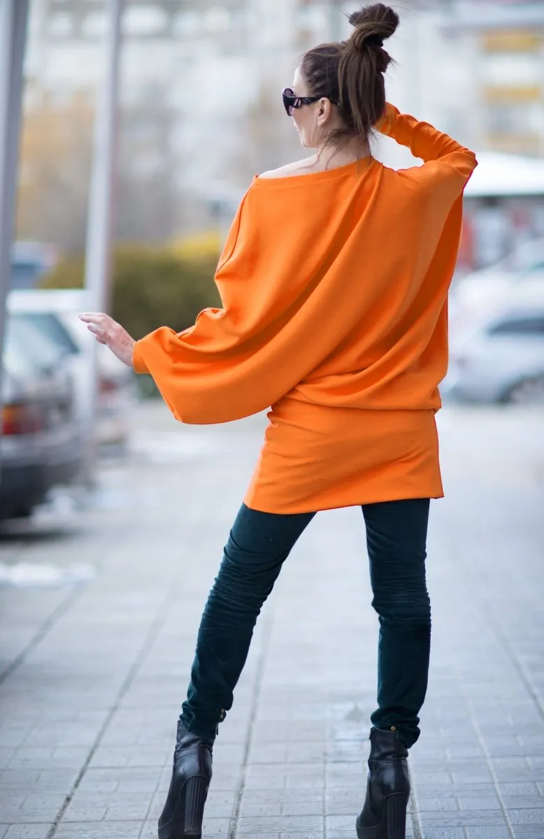 Loose Dolman Tunic CAMEL