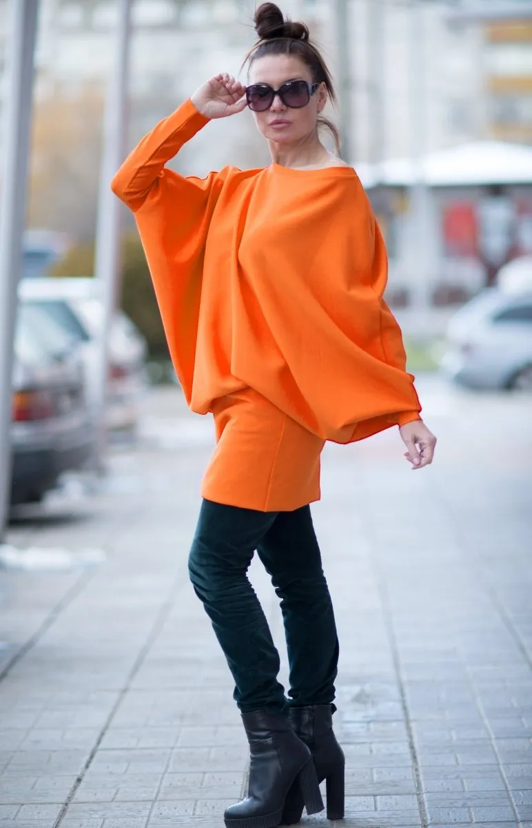 Loose Dolman Tunic CAMEL