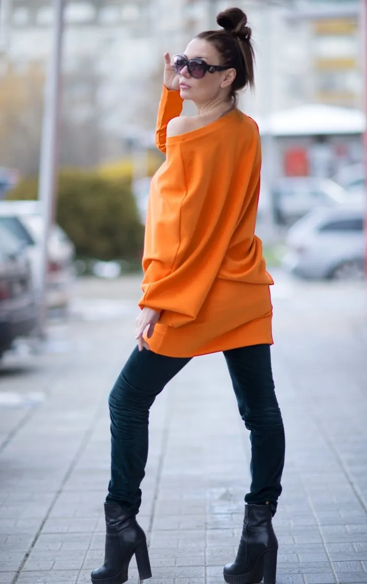 Loose Dolman Tunic CAMEL