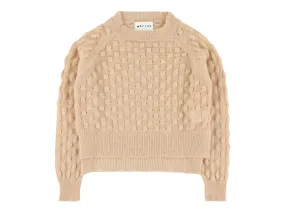 Morley Blush Vicky Waffle Sweater