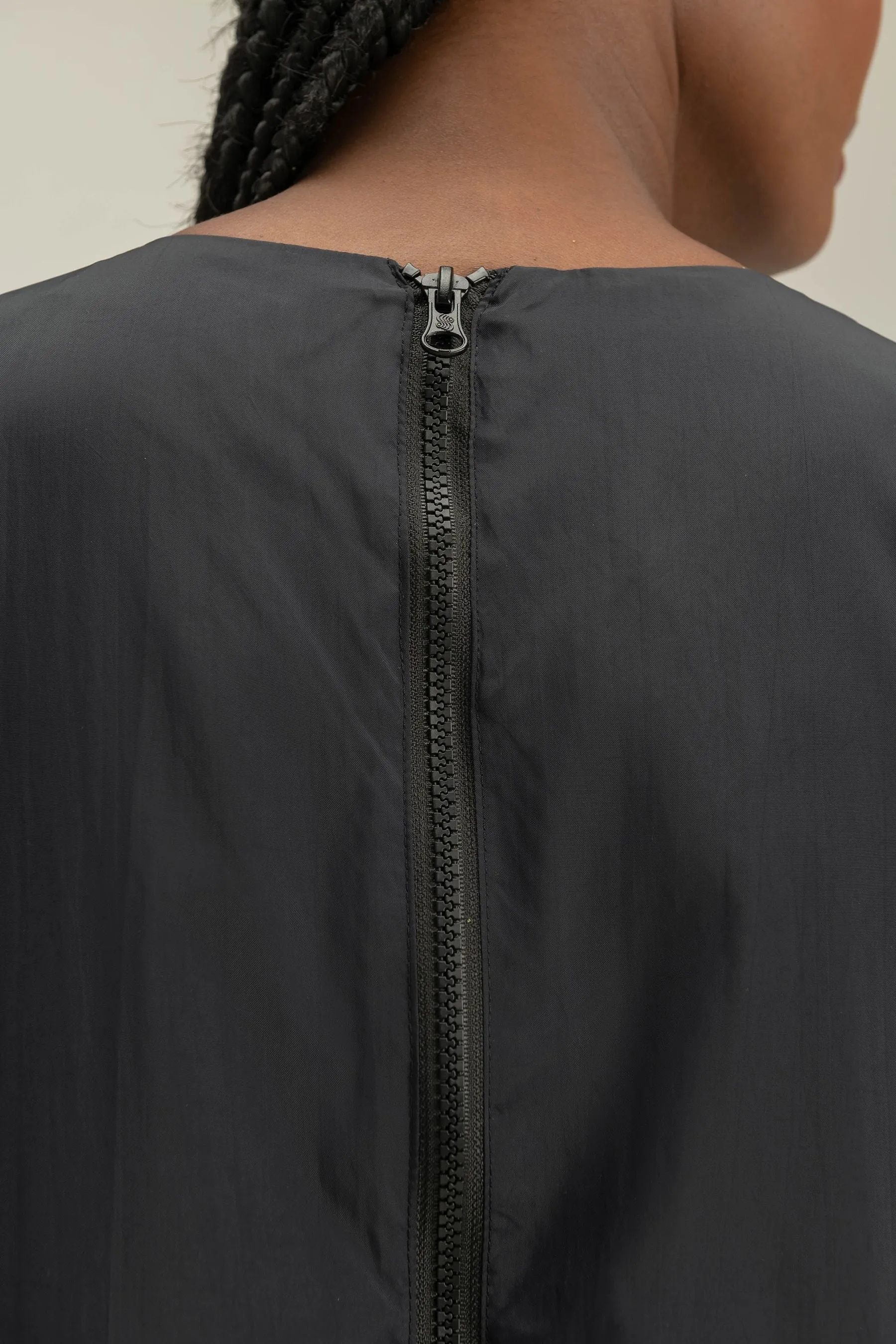 Nylon Midi Dress