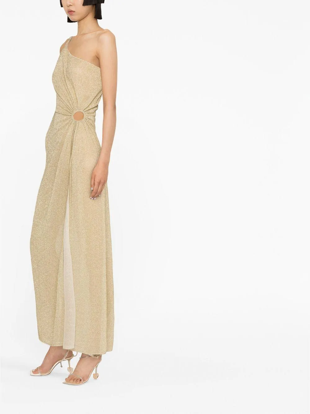 Oseree Lumerie one-shoulder dress