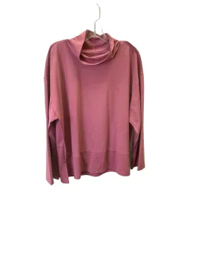 Pink Athletic Sweatshirt Collar By Apana, Size: Xl