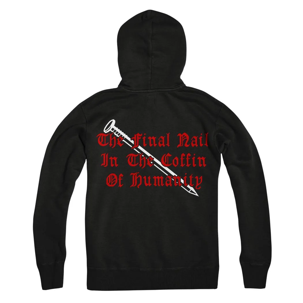 Progression Towards Evil Black/Red Contrast Pullover