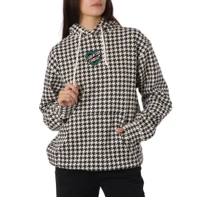 Santa Cruz Womens Heart Wreath Mini Hoodie - Houndstooth