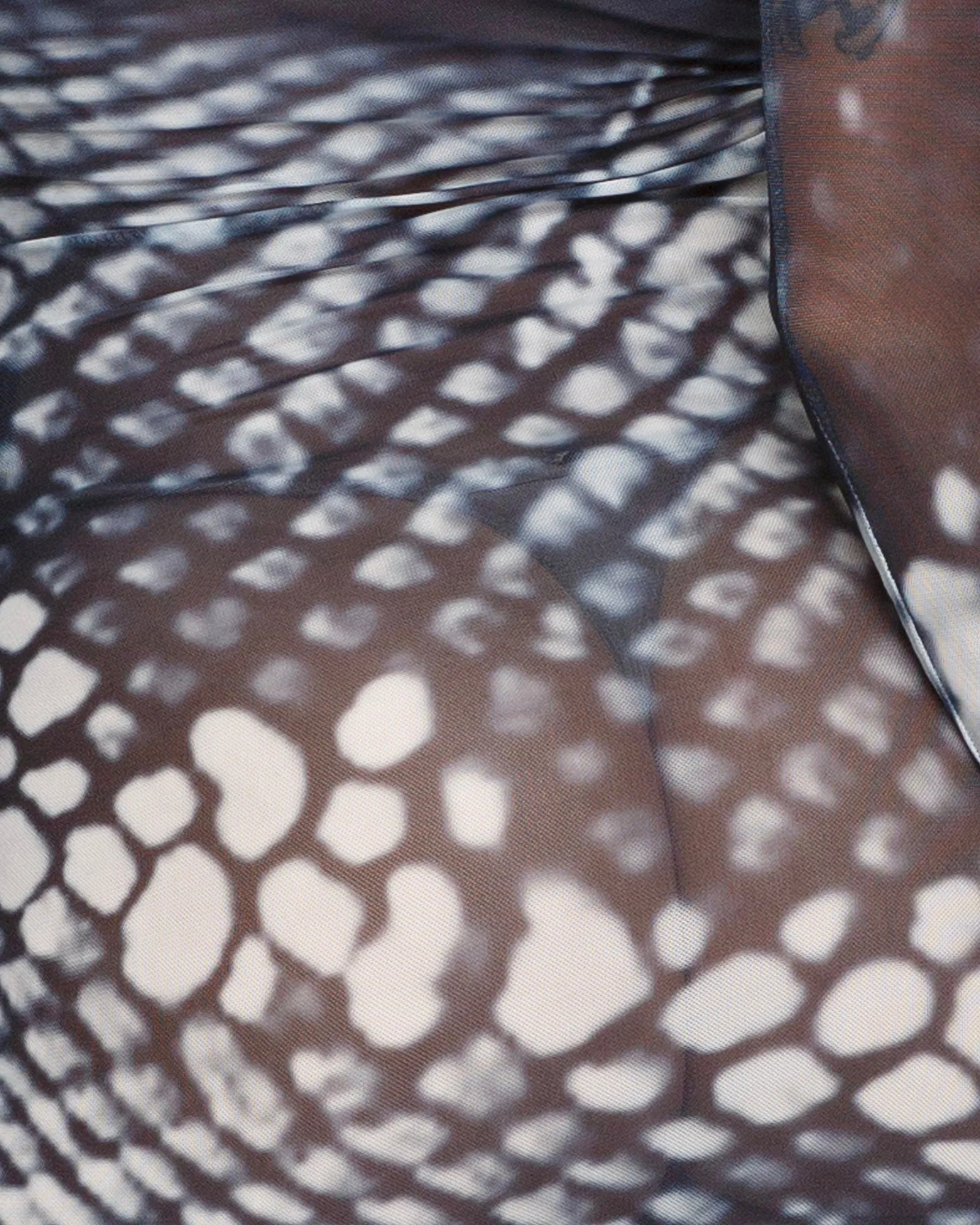 Scaled Mesh Dress